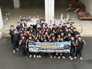 八幡工業高校　池間組・白海　合同現場説明・体験学習会