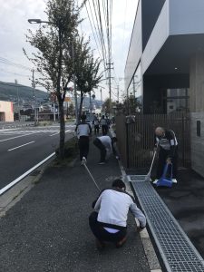 本社及び周辺の清掃活動