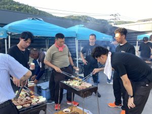 暑気払い BBQ 開催!!